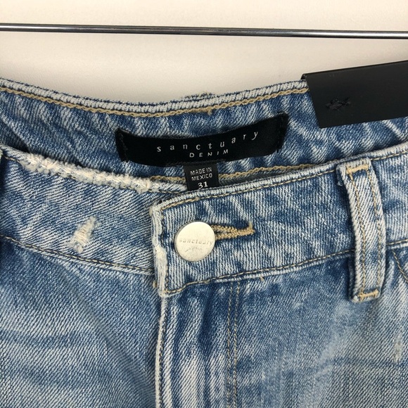 Sanctuary Charli High Rise Light Wash Jeans NWT - Picture 6 of 7